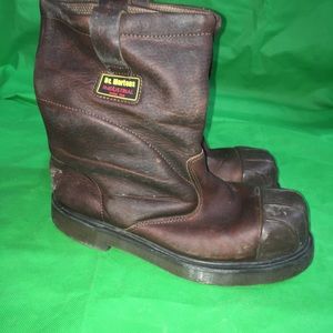 Dr Martens Steel Toe Safety Work Boots Size 9 US